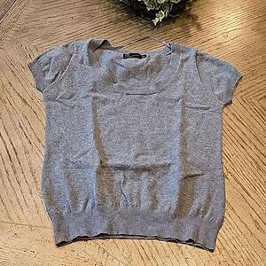 Gray Zara top size L